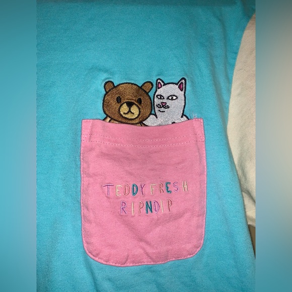 Teddy Fresh X Ripndip 2017 Collab T-shirt - Picture 3 of 5